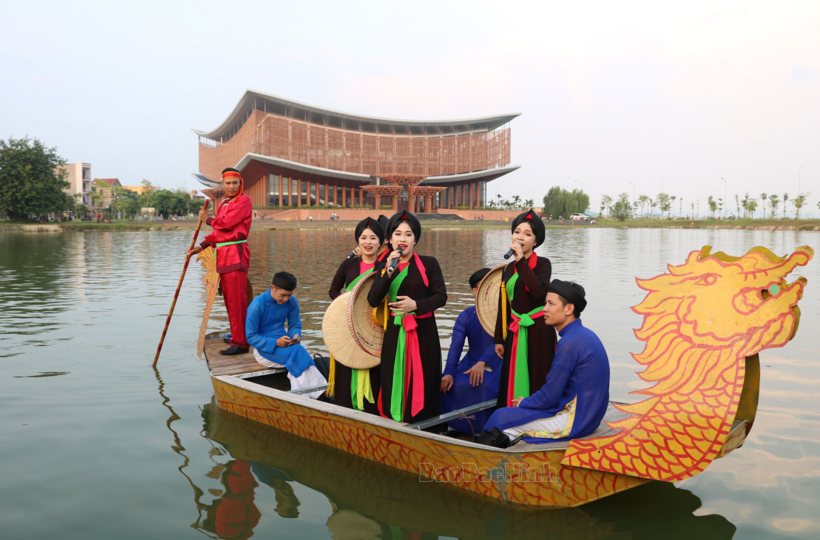 Dân ca quan họ Bắc Ninh được UNESCO ghi danh là Di sản văn hóa phi vật thể đại diện của nhân loại. Ảnh minh họa