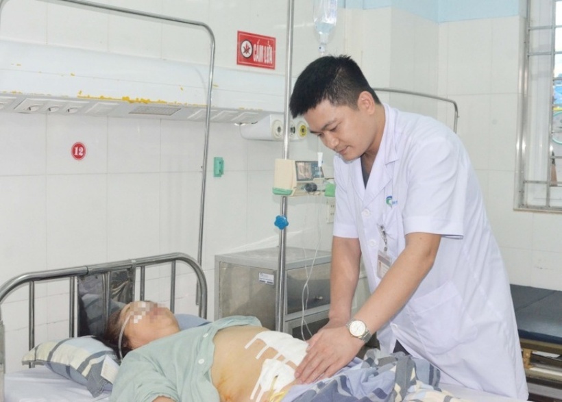 Hiện sức khỏe bệnh nhân ổn định và được theo dõi sát quá trình hồi phục. Ảnh: BVCC.