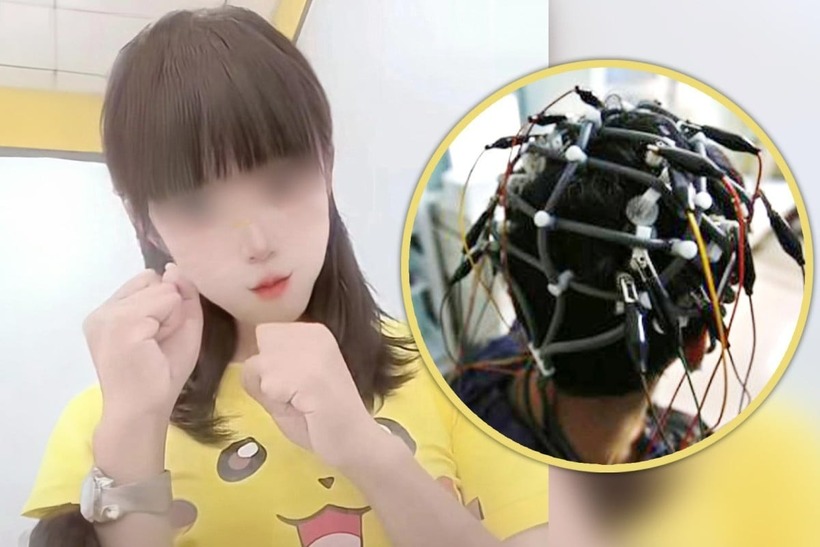 Linger bị bác sĩ kiểm soát cơ thể và tiến hành liệu pháp sốc điện trong nhiều ngày. Ảnh: SCMP composite/Baidu/Sohu