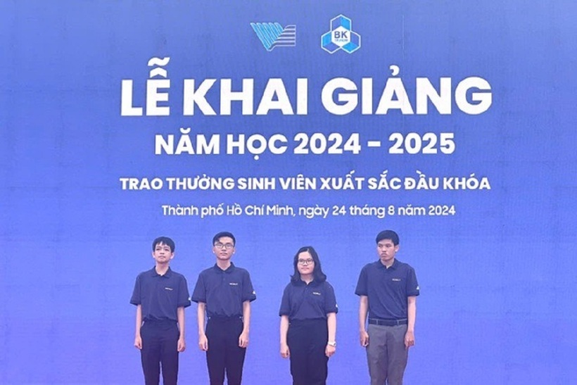 4 thủ khoa đầu vào Trường ĐH Bách khoa TP.HCM lộ diện, sở hữu thành tích "khủng". Ảnh: Thanh Niên
