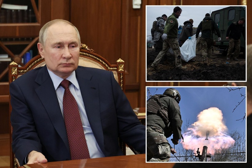 Tổng thống Nga Vladimir Putin hạ mật lệnh về tình hình ở Kurks. Ảnh: NYP