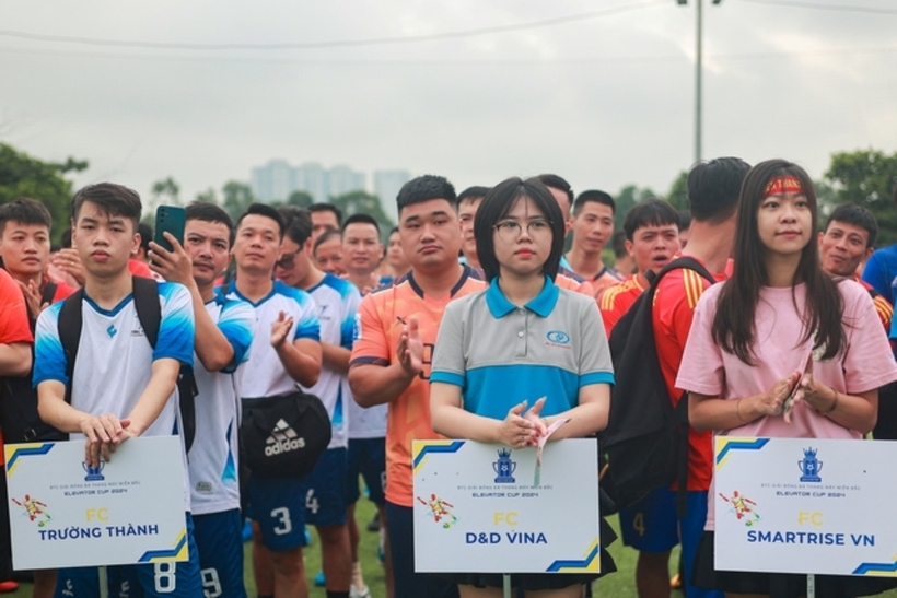 Khởi tranh Giải bóng đá các doanh nghiệp thang máy miền Bắc 2024 - 3