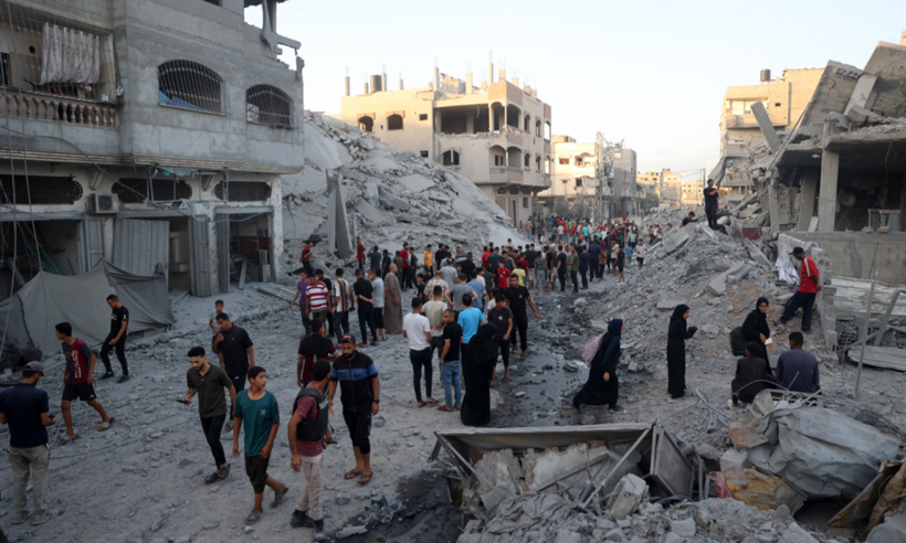 Hình ảnh tại Gaza. Ảnh minh họa
