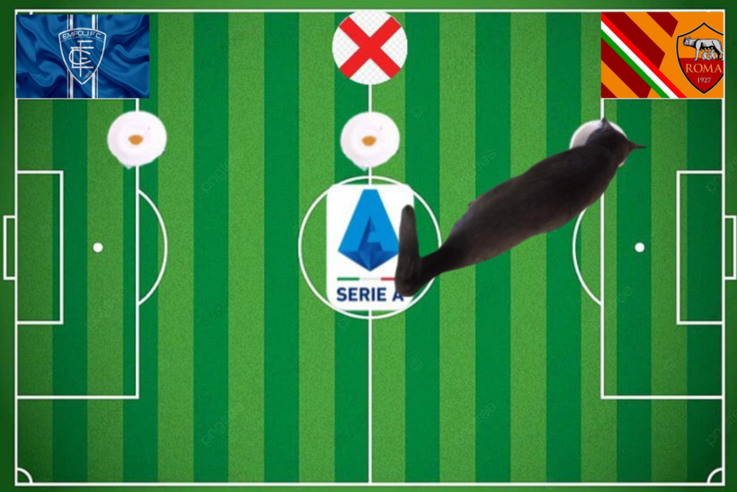 Lựa chọn của chú mèo tiên tri về cặp đấu Roma vs Empoli