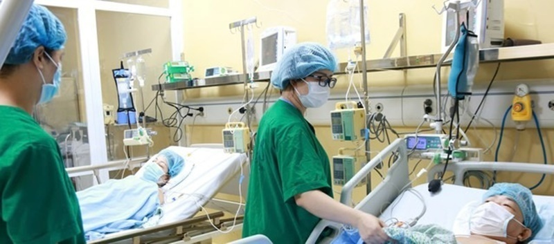 Hiện sức khỏe của hai bệnh nhân được ghép thận tiến triển tốt. Ảnh: Báo Sức khỏe và Đời sống.