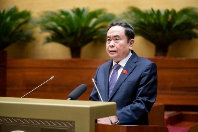Chủ tịch Quốc hội Trần Thanh Mẫn.