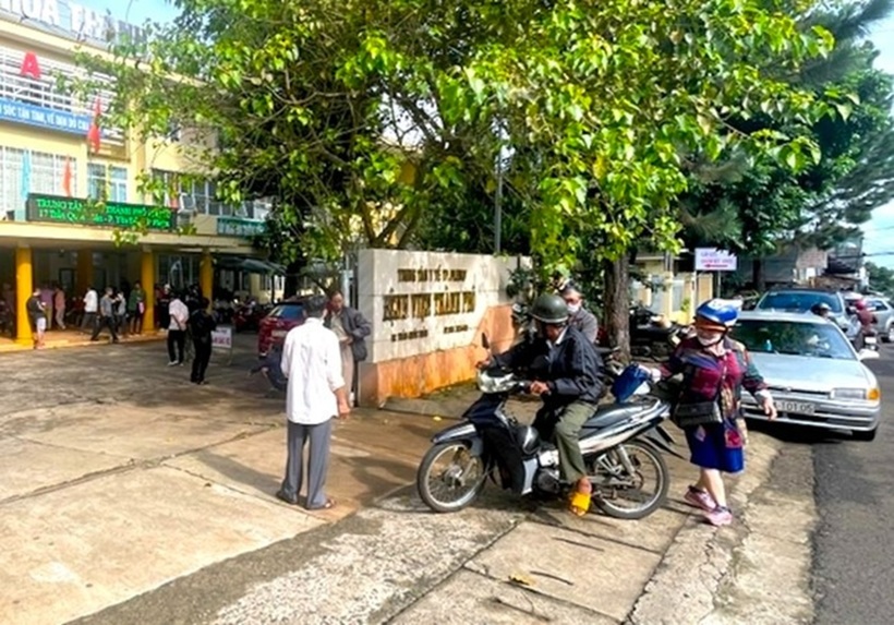 Trung tâm Y tế TP. Pleiku. Ảnh: Tiền Phong