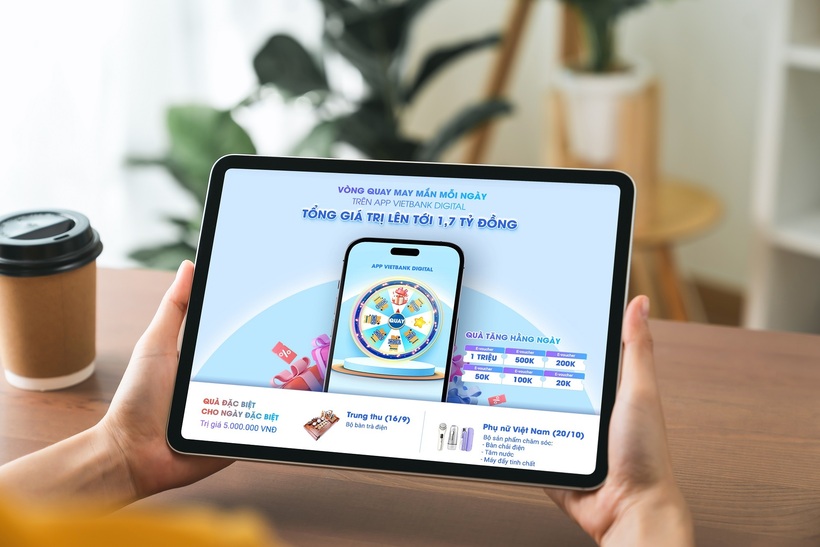Giải thưởng ‘Vòng quay may mắn’ với tổng giá trị lên tới 1,7 tỷ đồng