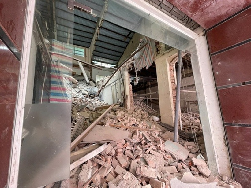 Vụ việc khiến 1 người bị thương. Ảnh: Thanh Niên