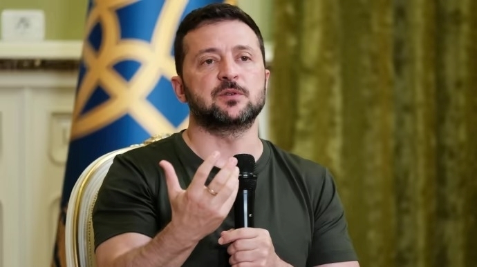 Tổng thống Ukraine Volodymyr Zelensky. Ảnh: Pravda