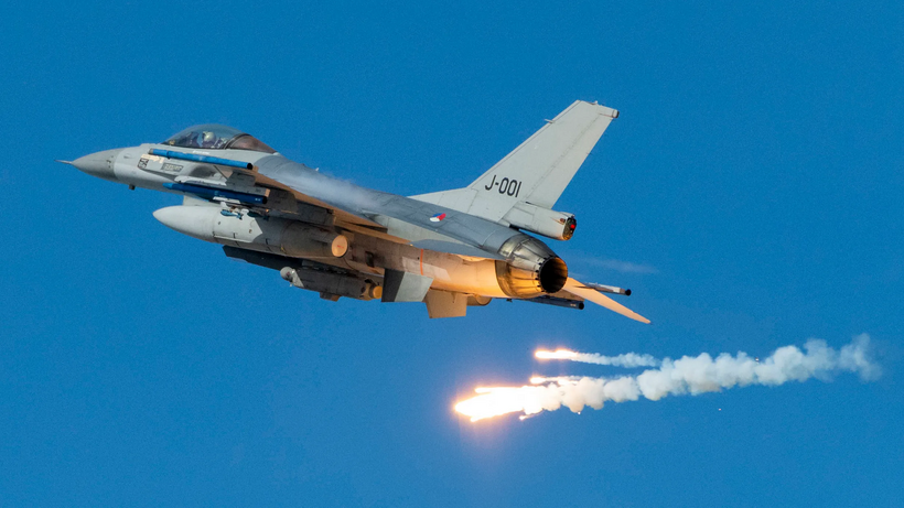 Ukraine xác nhận đưa F-16 tham chiến. Ảnh minh họa