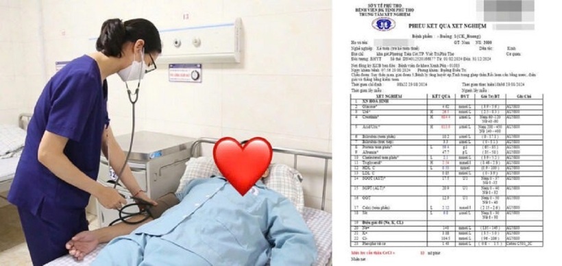 Hình ảnh người bệnh điều trị chờ ghép thận tại Bệnh viện. Ảnh: BVCC