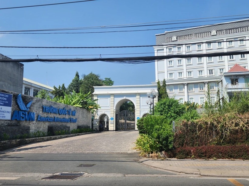 Còn khoảng 360 học sinh Trường Quốc tế Mỹ chưa chuyển trường. Ảnh: Sài Gòn Giải Phóng