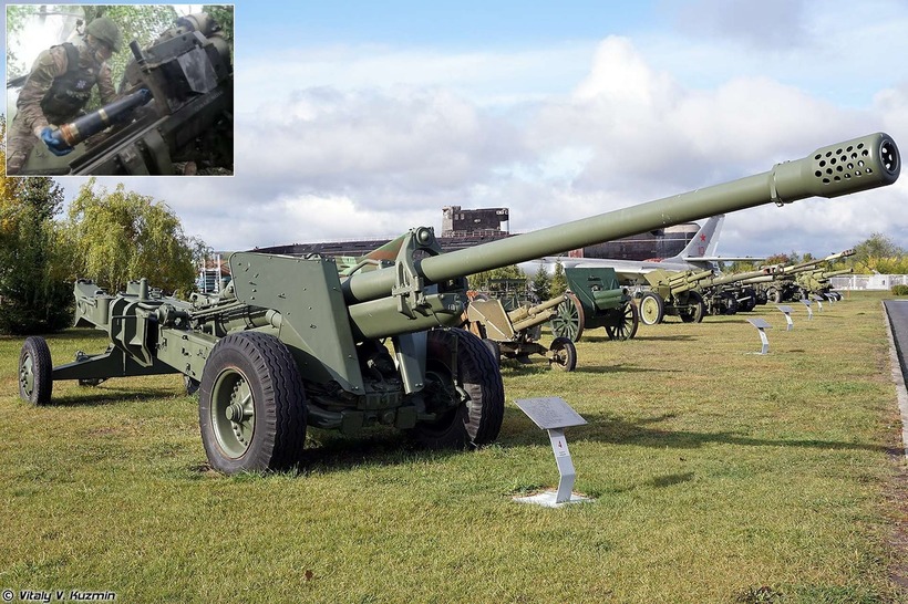 Hệ thống lựu pháo nòng dài M-46 130 mm. Ảnh: Army Recognition