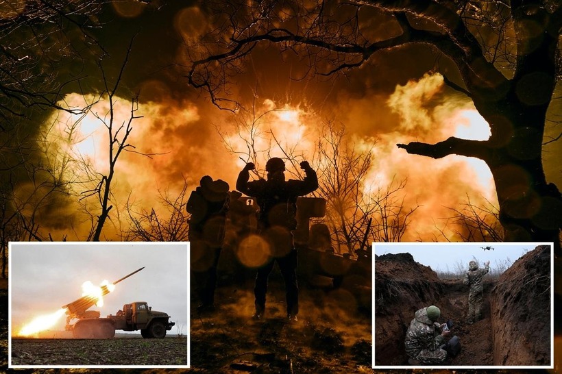 Ukraine không thể cản phá đà tiến của Nga về phía thành trì chiến lược Pokrovsk. Ảnh: NYP