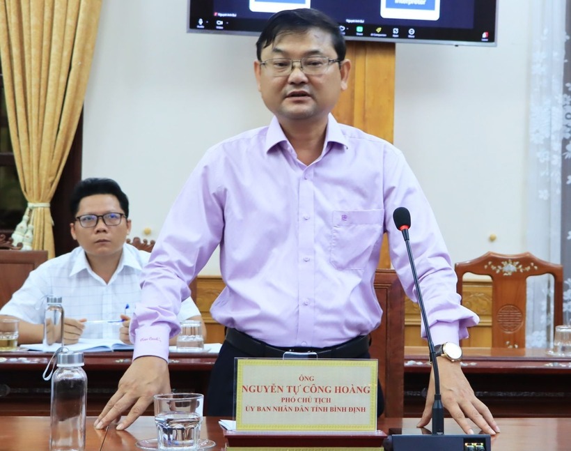 Ông Nguyễn Tự Công Hoàng- Phó Chủ tịch UBND tỉnh Bình Định