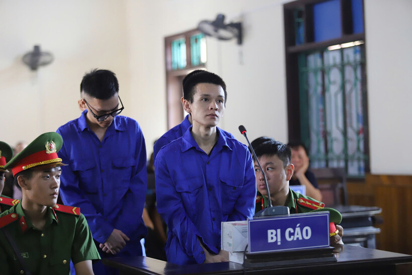 Bị cáo Trần Trọng Gia Bảo tại phiên tòa. (Ảnh: VietnamNet)