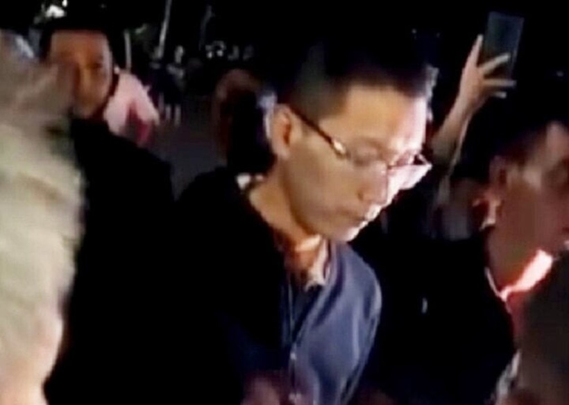 Cựu cảnh sát giao thông say xỉn lái ô tô tông chết người phụ nữ. Ảnh: VTC News