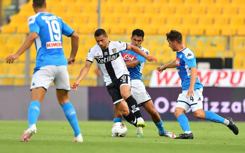 Nhận định soi kèo trận Napoli vs Parma Serie A, 1h45 ngày 1/9.