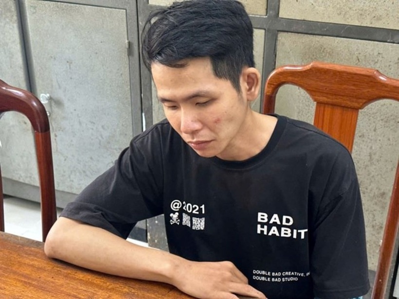 Đối tượng Nguyễn Văn Lợi - kẻ cầm đầu vụ cướp tài sản. Ảnh: Lao Động