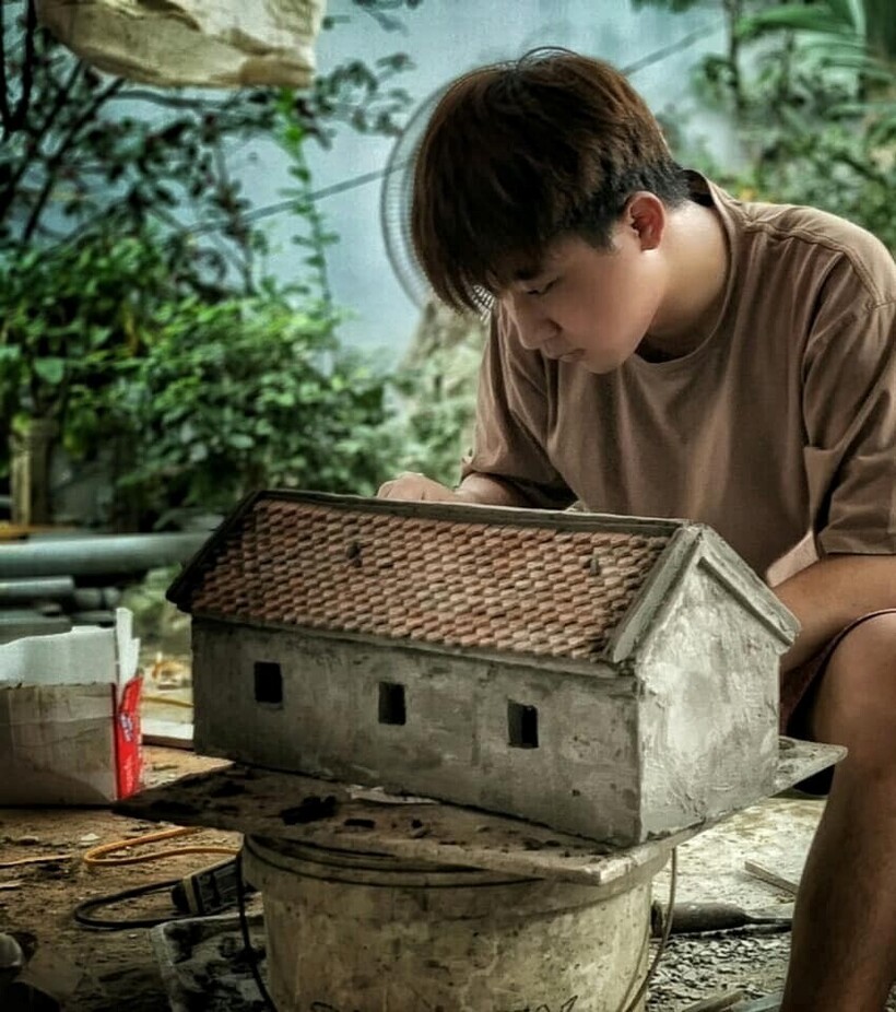 Trương Văn Bộ say đắm kiến trúc cổ Việt Nam ngay từ nhỏ