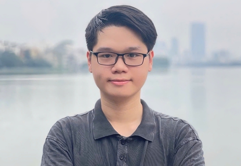 Nguyễn Thế An đang là kỹ sư tại Trung tâm Trí tuệ nhân tạo, Công ty Phần mềm FPT (FPT Software AI Center). Ảnh: VnExpress