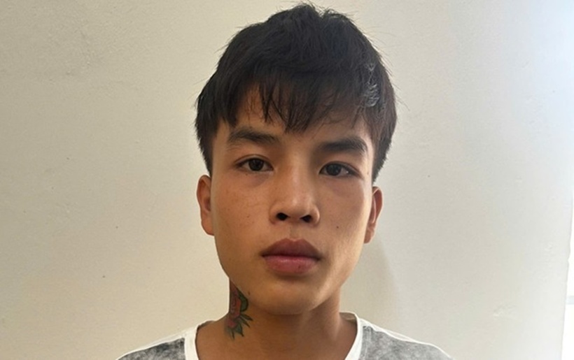 Hà Văn Đoàn đã vác dao chém bạn nhậu vì xin thanh toán tiền về trước nhưung không được. Ảnh: Báo Người lao động.