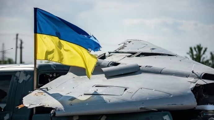 Ukraine bắn hạ hàng chục UAV tập kích lãnh thổ. Ảnh: Pravda
