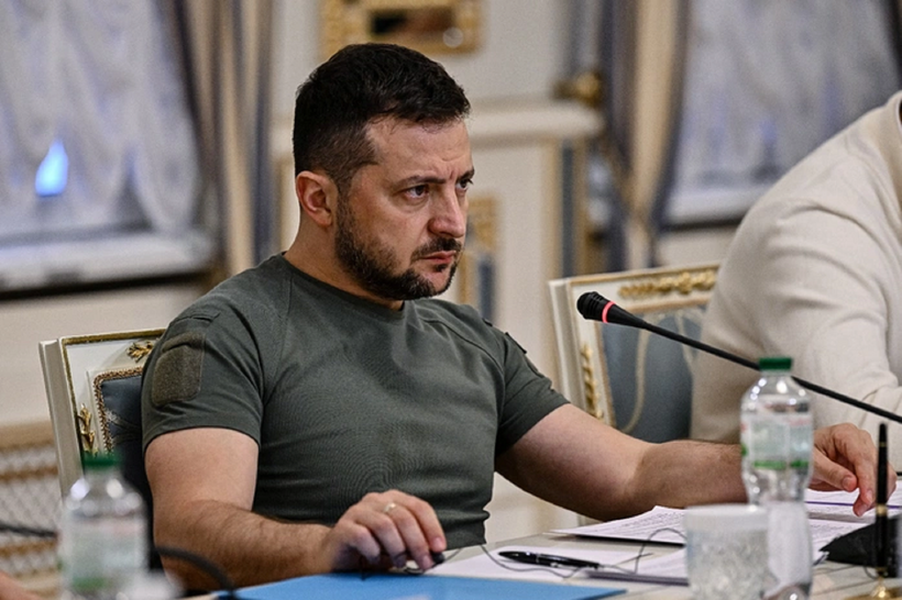 Tổng thống Ukraine Volodymyr Zelensky. Ảnh: Reuters
