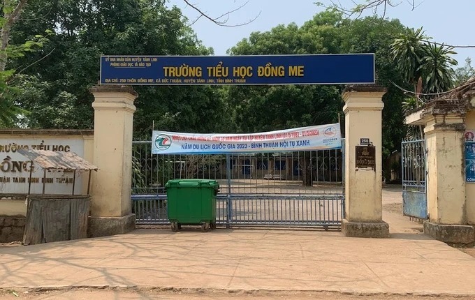 Trường Tiểu học Đồng Me. (Ảnh: SGGP)