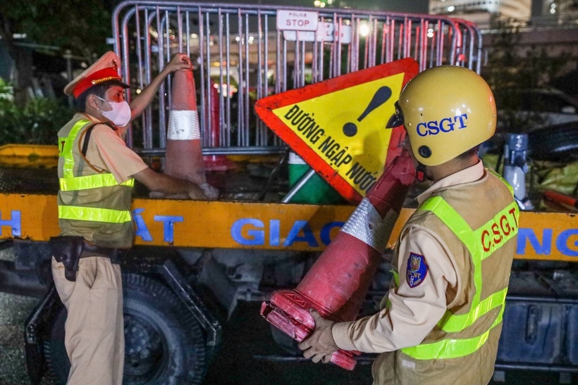 CSGT Hà Nội sẵn sàng ứng phó siêu bão số 3 - 6