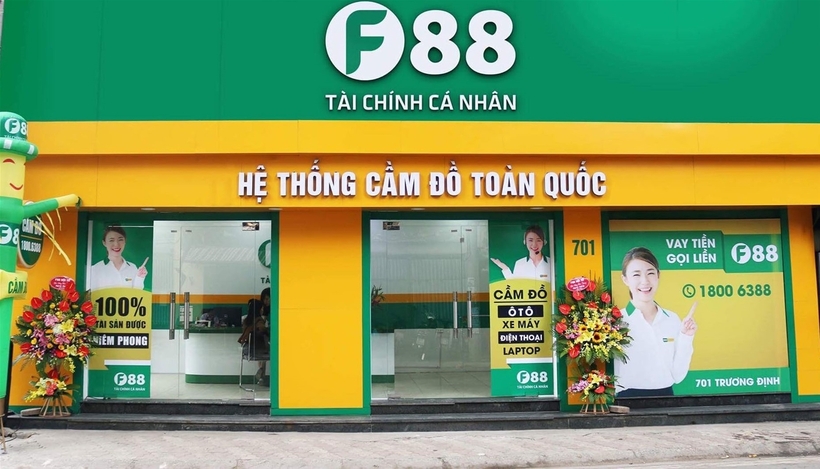 Tính đến cuối năm 2023, F88 có 814 phòng giao dịch tại 63 tỉnh thành.