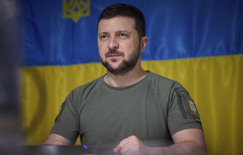 Tổng thống Ukraine Volodymyr Zelensky. Ảnh: Reuters