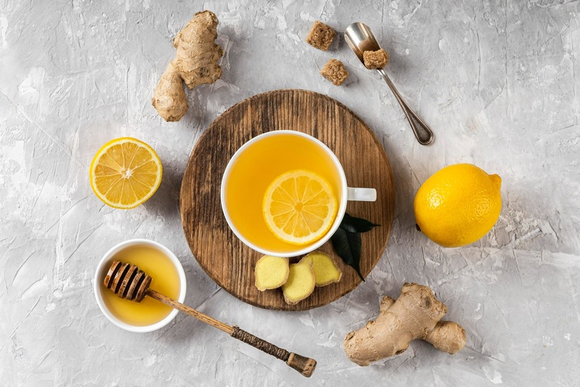 Người ta cho rằng tiêu thụ gừng dưới dạng thực phẩm chức năng hoặc dạng trà có thể giúp giảm đau bụng kinh hiệu quả. Ảnh minh họa