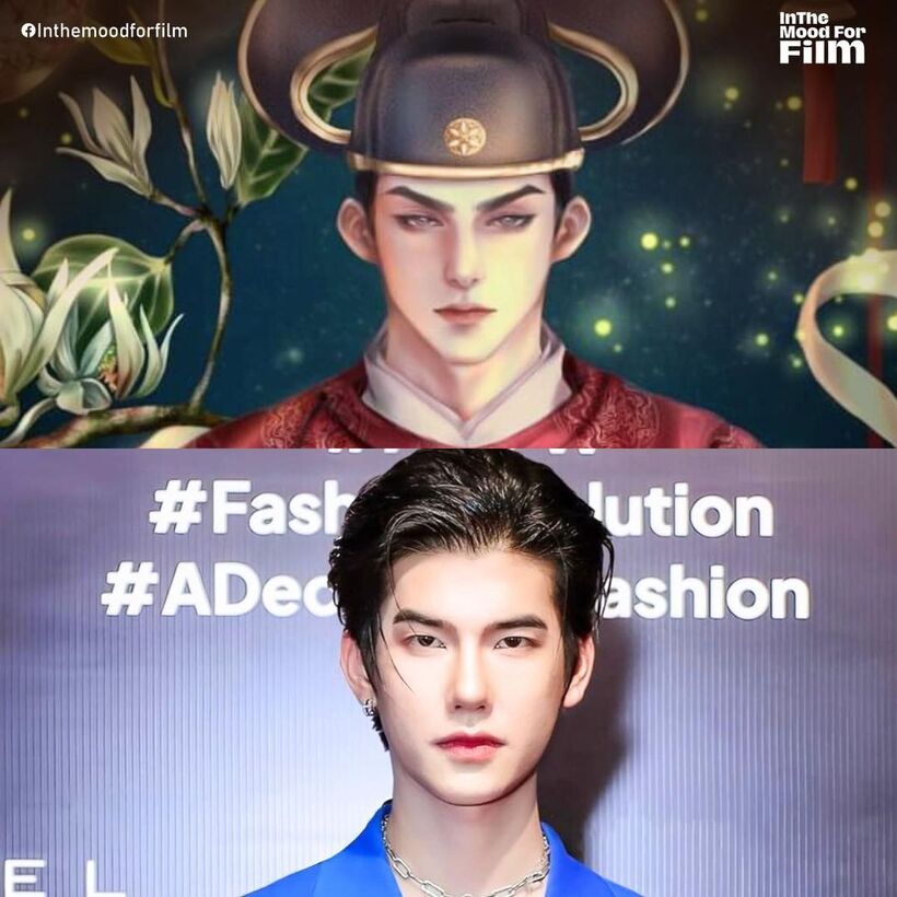 Diễn viên đảm nhận nhân vật Vua Lê Long Đĩnh gây sốt với diện mạo như "xé sách bước ra" Ảnh: Fanpage In the mood for film.