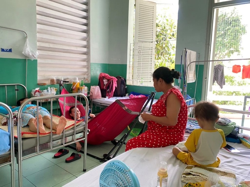 Số ca mắc sởi tại bệnh viện Nhi đồng 1.