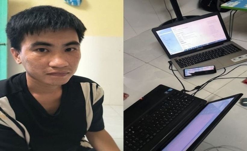 Bị can Nguyễn Quốc Việt. (Ảnh: Công an)