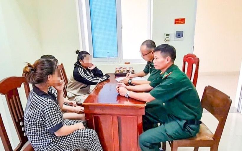 Các nạn nhân được giải cứu. Ảnh: Tiền Phong