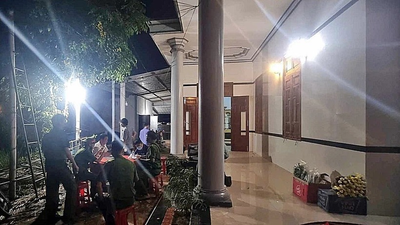 Hiện trường vụ việc. Ảnh: Pháp luật TP.HCM
