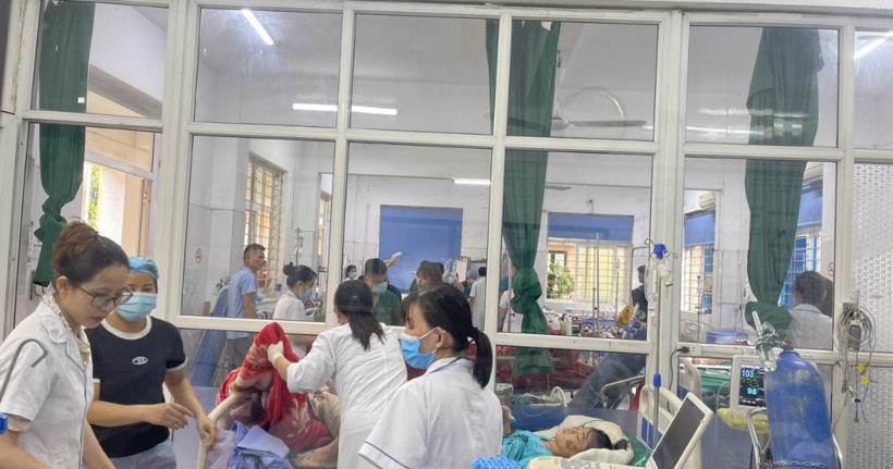 Bệnh viện Đa khoa huyện Bảo Yên  đã  thực hiện Báo Động Đỏ.