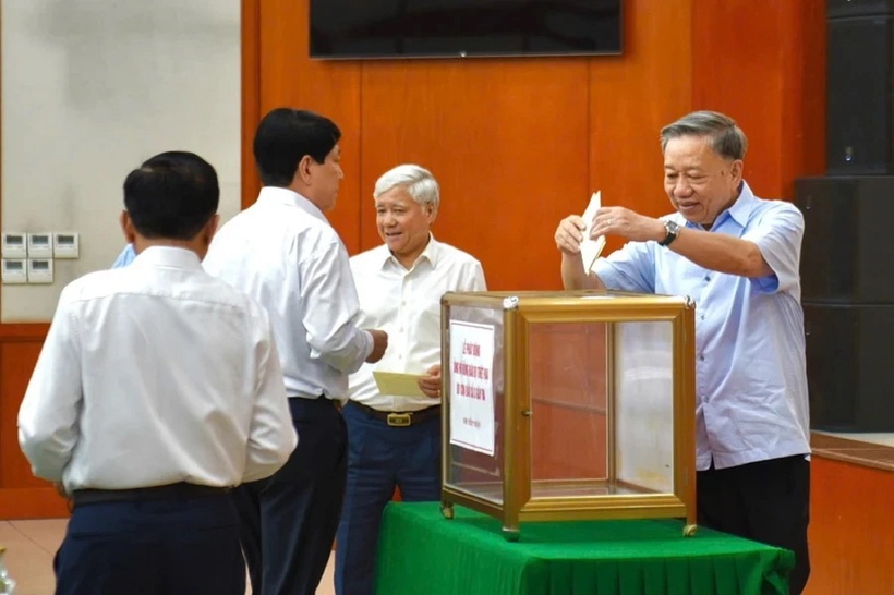 Tổng Bí thư, Chủ tịch nước Tô Lâm tại lễ phát động - Ảnh: TTXVN