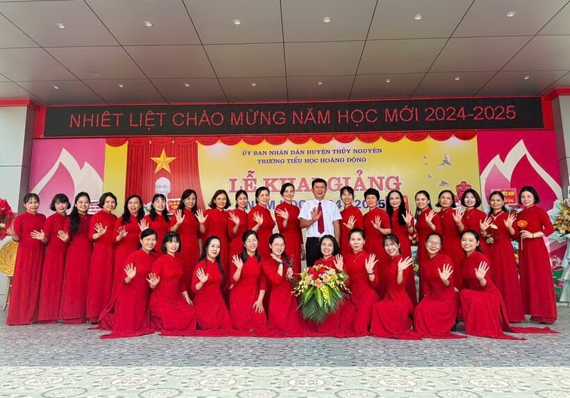 Trường Tiểu học Hoàng Động (H.Thủy Nguyên, Hải Phòng): Phát triển toàn diện năng lực học sinh - 1