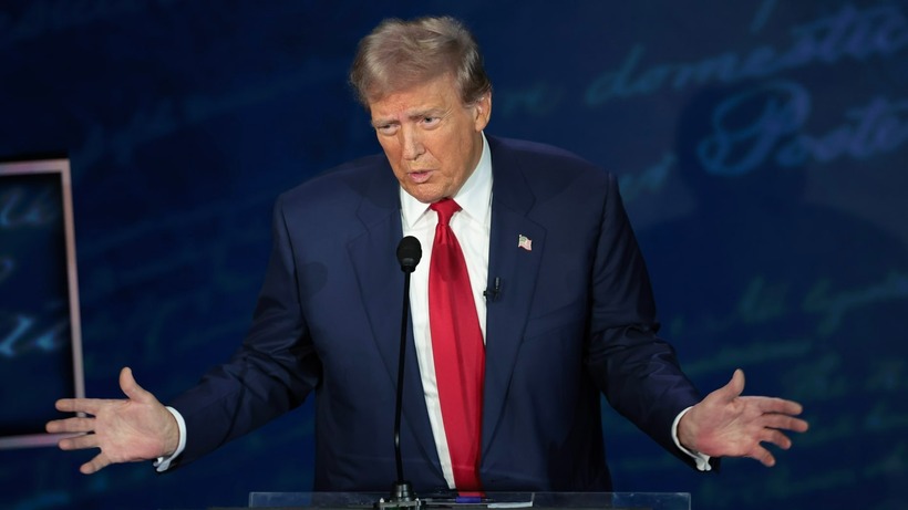 Ông Trump tuyên bố có màn tranh luận thành công nhất từ trước đến nay. Ảnh: CNBC