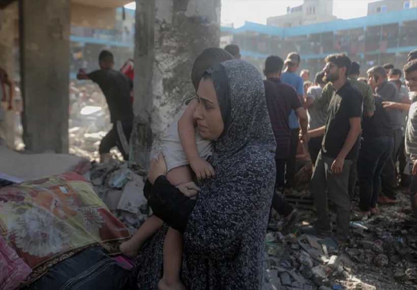 Các nhân chứng có mặt tại hiện trường vụ tấn công. Ảnh: Al Jazeera