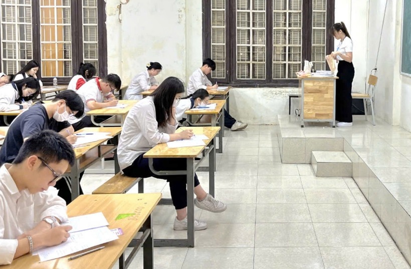 Dự thảo thay đổi cách tính điểm xét tốt nghiệp THPT năm 2025. Ảnh minh họa