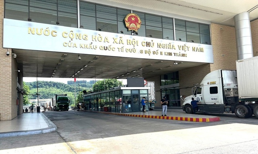 Cửa khẩu Quốc tế đường bộ số II Kim Thành.