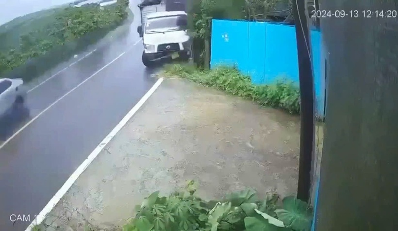 Hiện trường xảy ra vụ tai nạn. Ảnh: Báo Lâm Đồng.