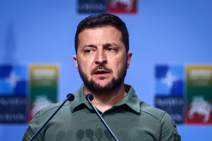 Tổng thống Ukraine Volodymyr Zelensky