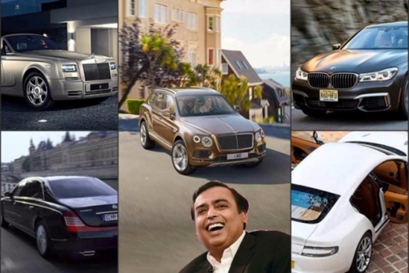 Tất cả xe của tỷ phú Ambani đều được bọc thép và chống đạn. Ảnh: Financialexpress