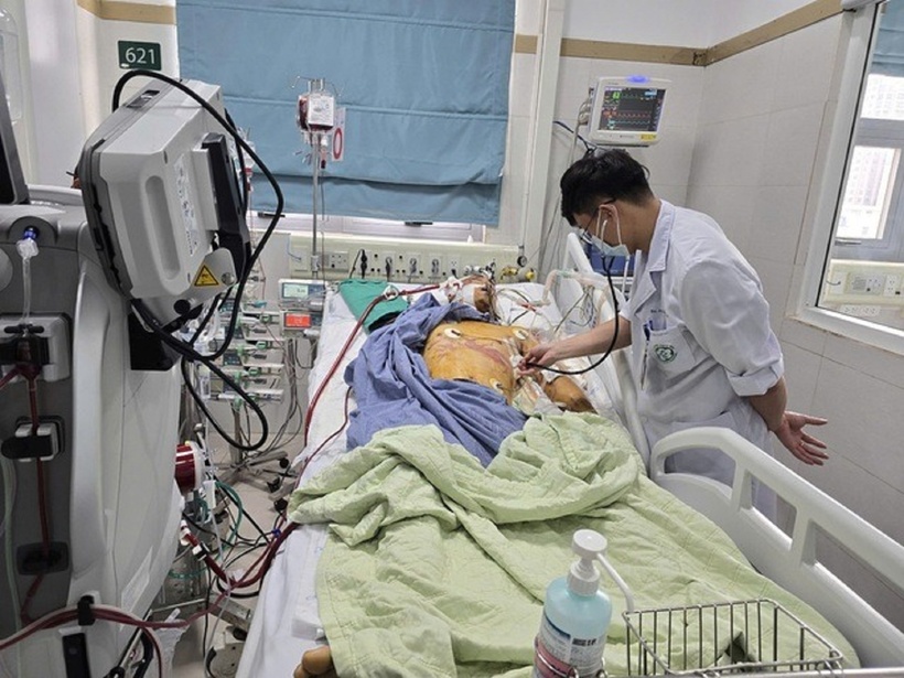 Dù được điều trị tích cực nhưng bệnh nhân đã không qua khỏi. Ảnh: Người Lao Động